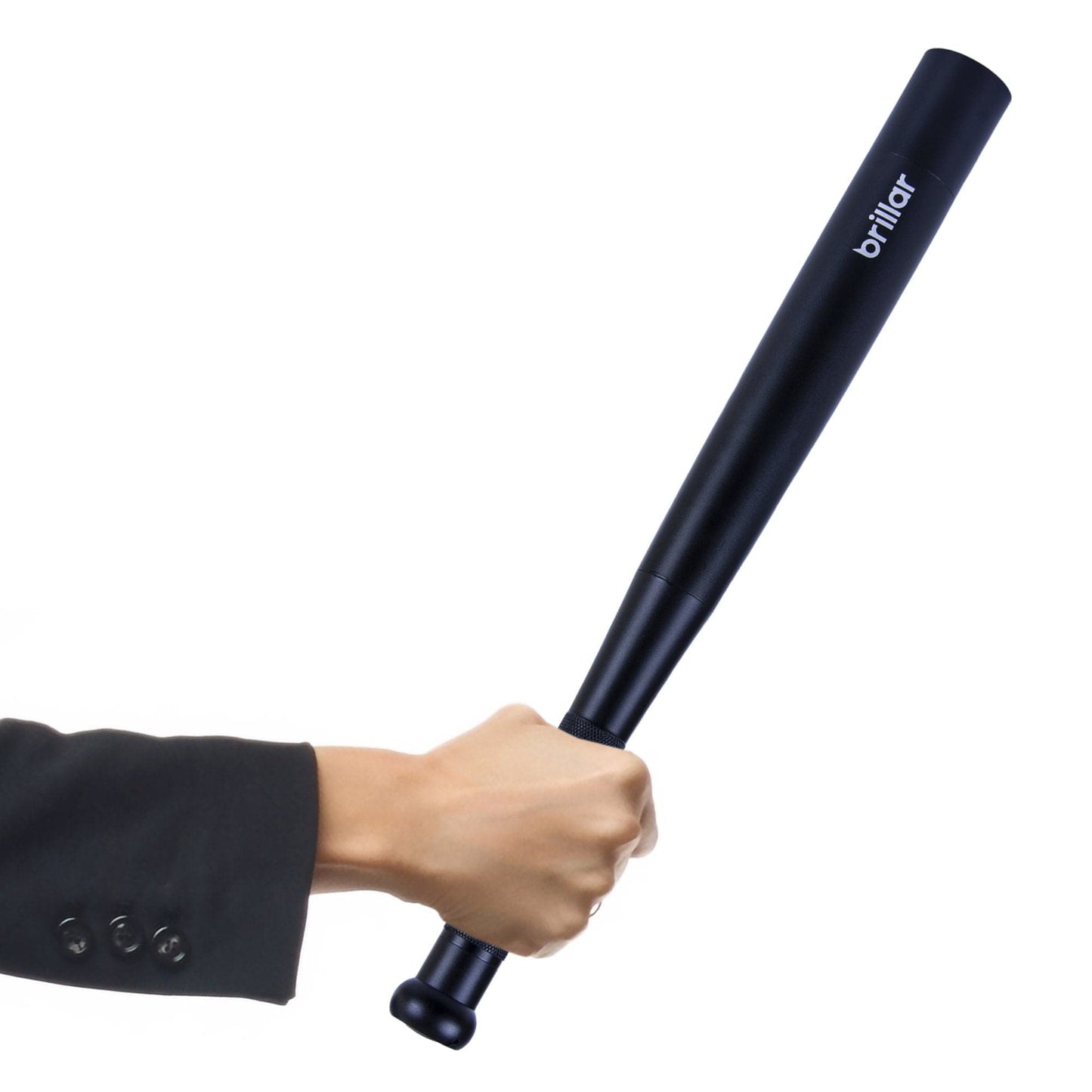 Brillar Flashlights Brillar Aluminium Security Torch - Black