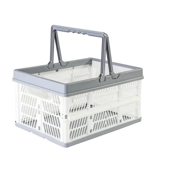 Living Today Collapsible Shopping Basket with Handle Small - 9L