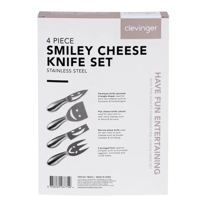 Clevinger Kitchen Knives Clevinger Merrivale 4 Piece Stainless Steel Cheese Knife Set