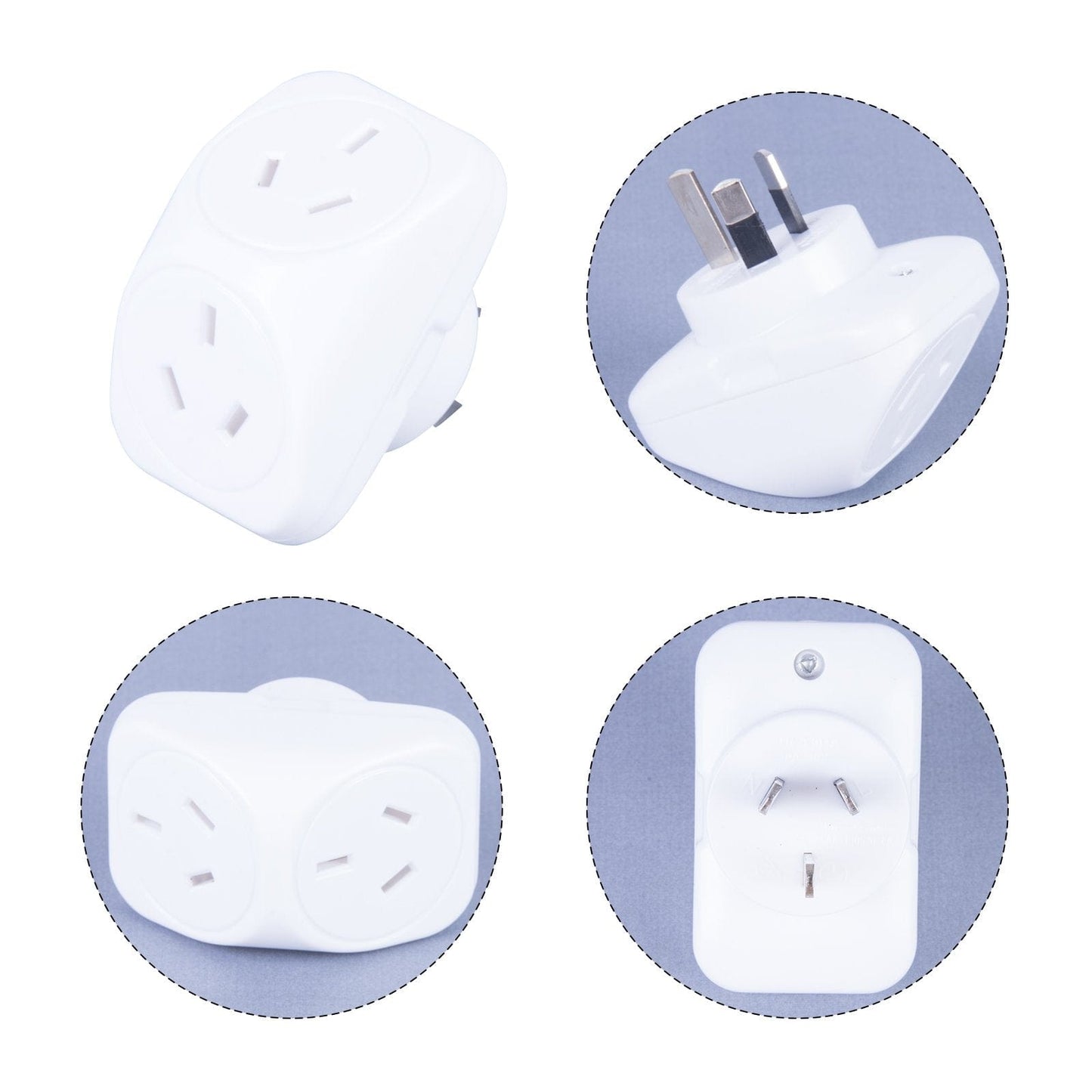 2400W Versatile Double Triangle Adapter – Living Today