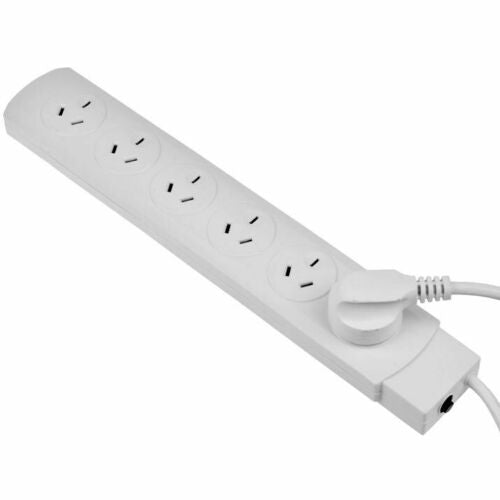 Living Today Electrical 6 Outlet Powerboard With Surge Protection