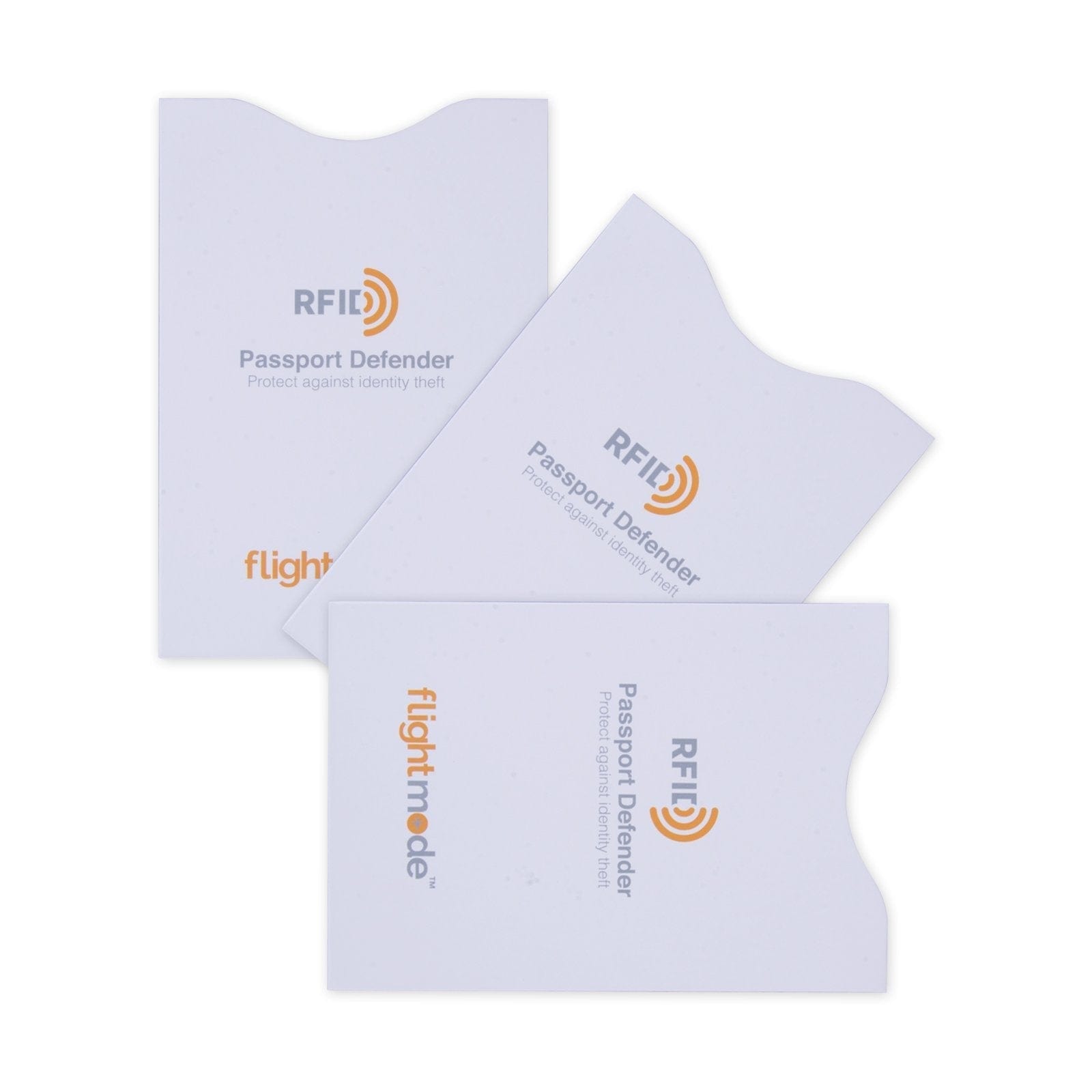 Flight Mode RFID Blocking Passport Sleeve Holder