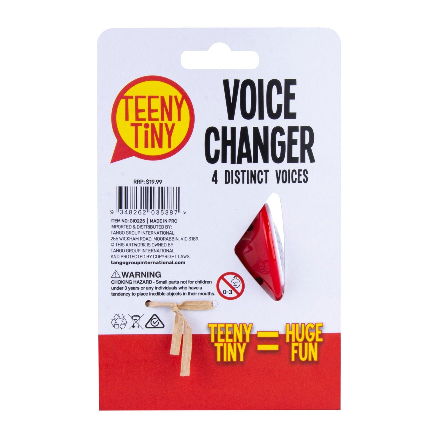 Teeny Tiny Toys & Games Teeny Tiny Voice Changer, Miniature Toy Gift