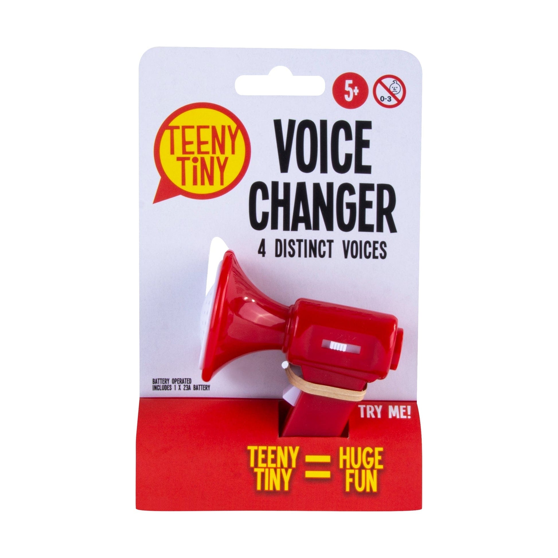 Teeny Tiny Toys & Games Teeny Tiny Voice Changer, Miniature Toy Gift