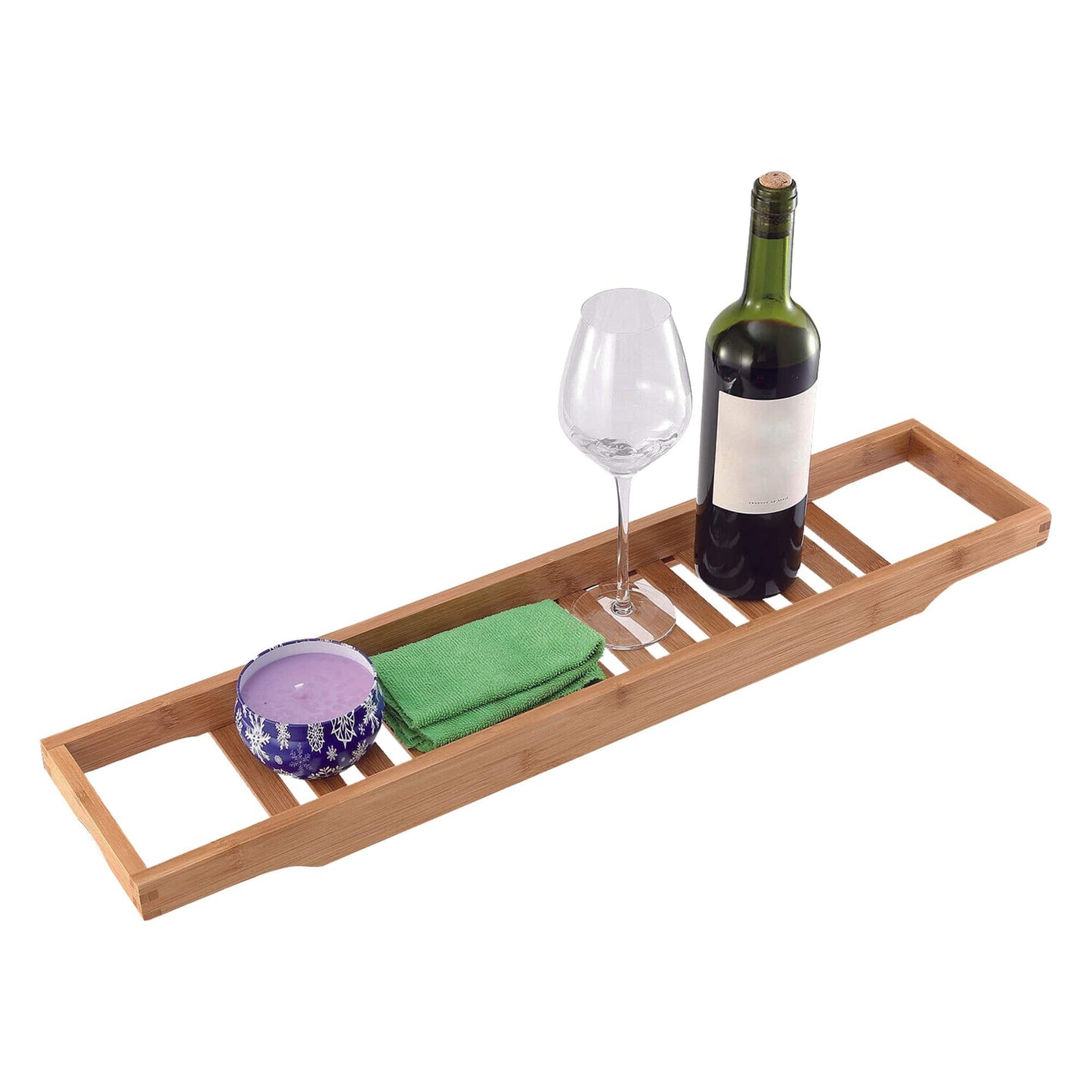 Living Today Bamboo Bath Caddy 64x15cm