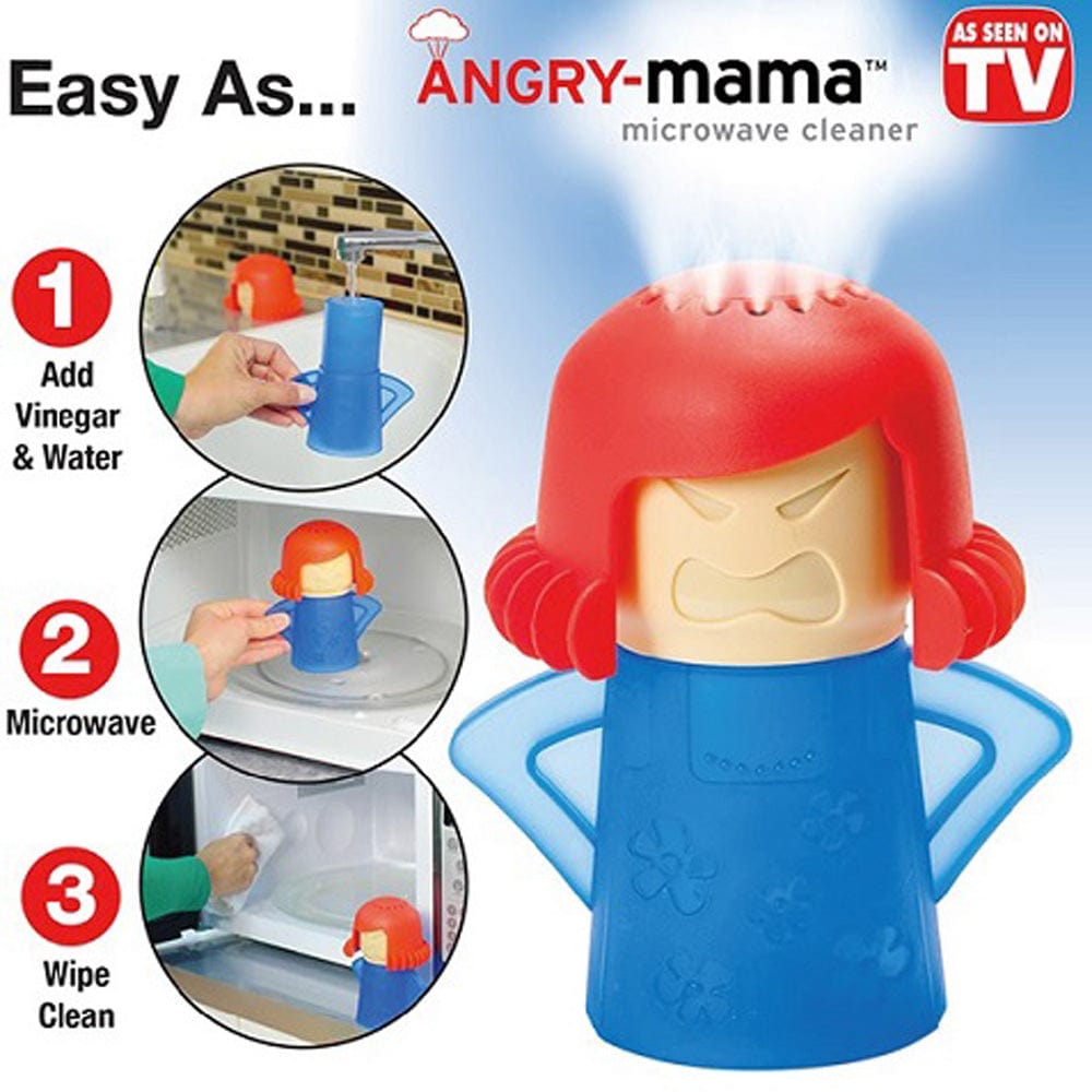 Mad Mama Microwave Oven Steam Cleaner Cleaning Tool Deodoriser Kitchen  Gadget - Bunnings Australia