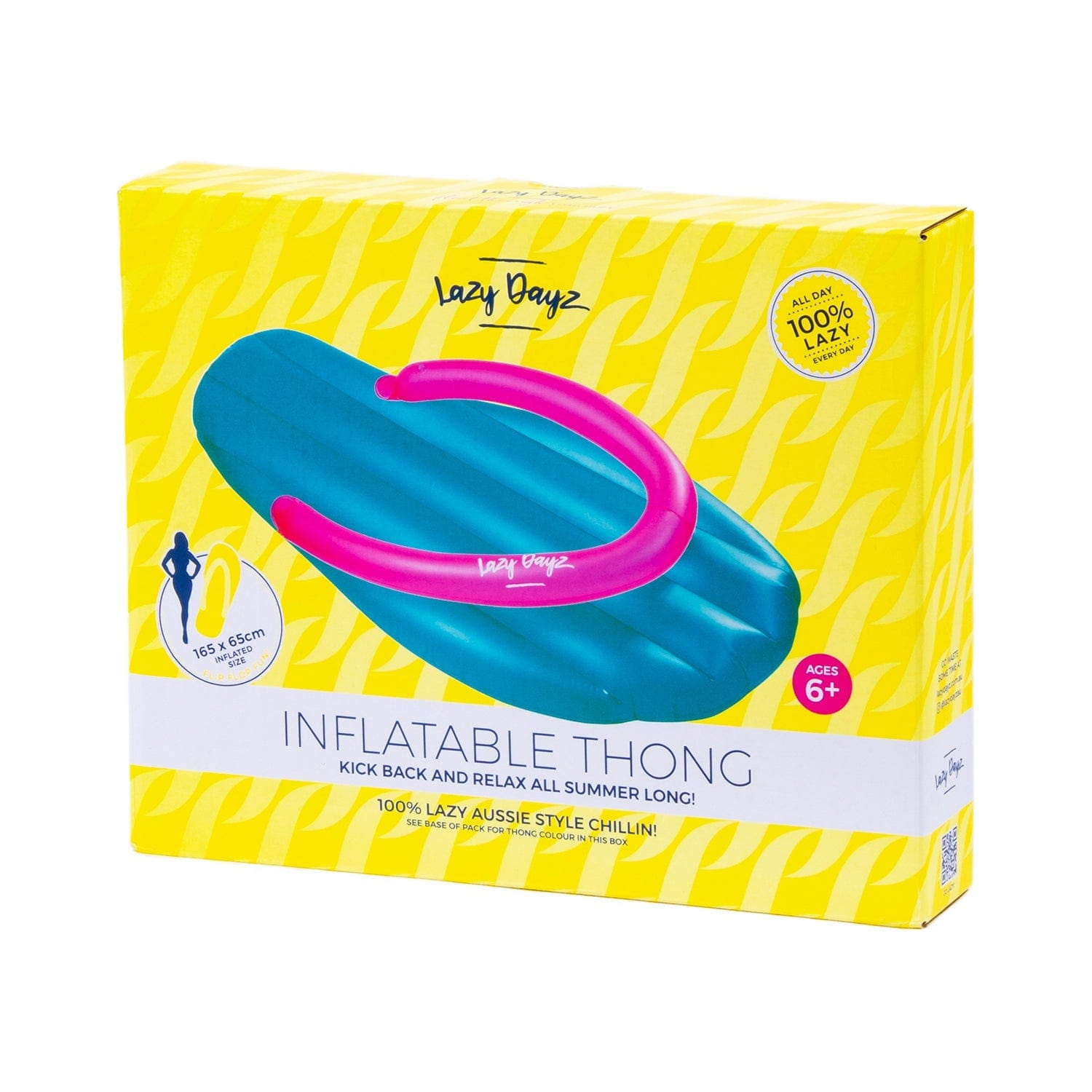 Lazy Dayz Inflatable Lazy Dayz Inflatable Thong - Teal