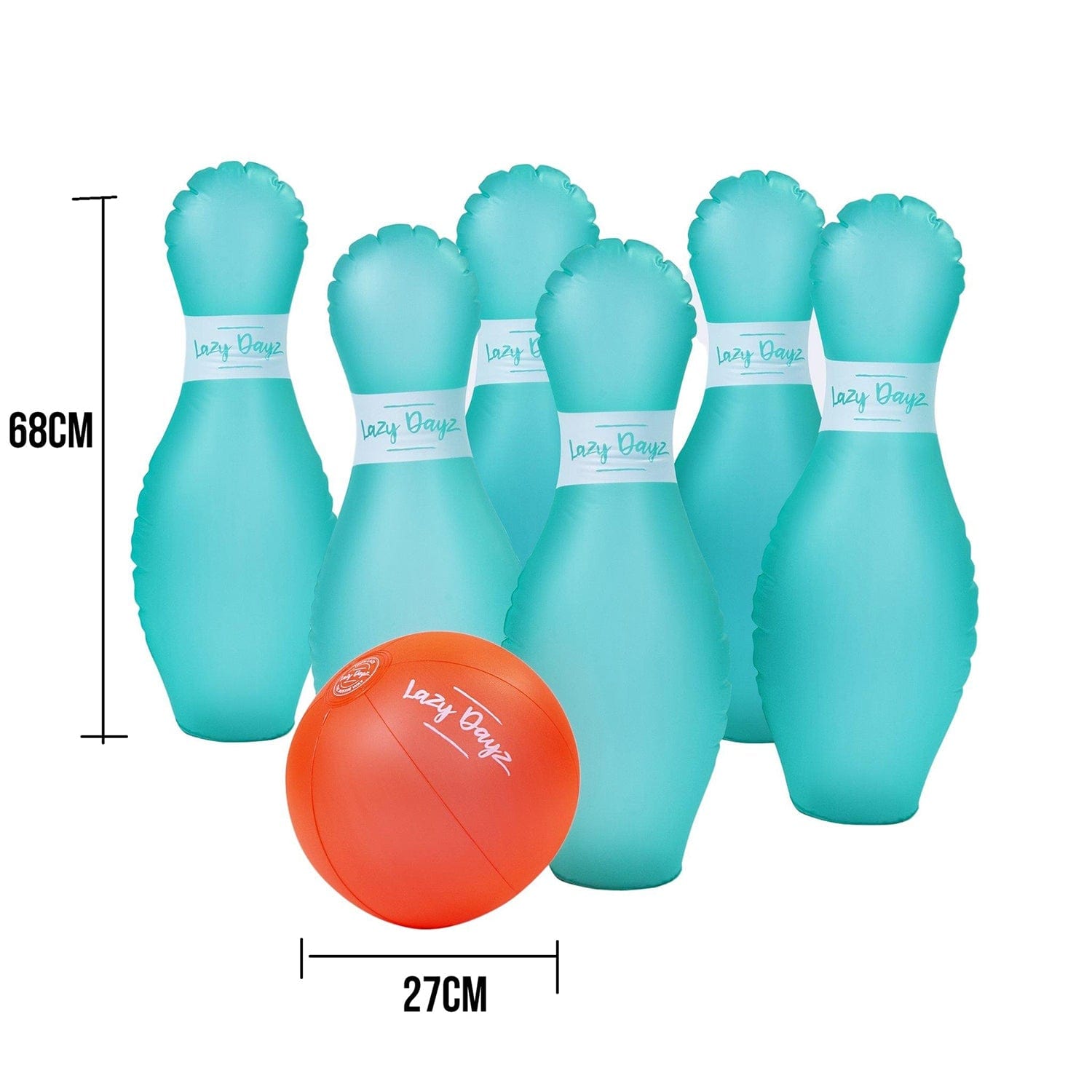 Lazy Dayz Inflatable Lazy Dayz Inflatable Bowling Set