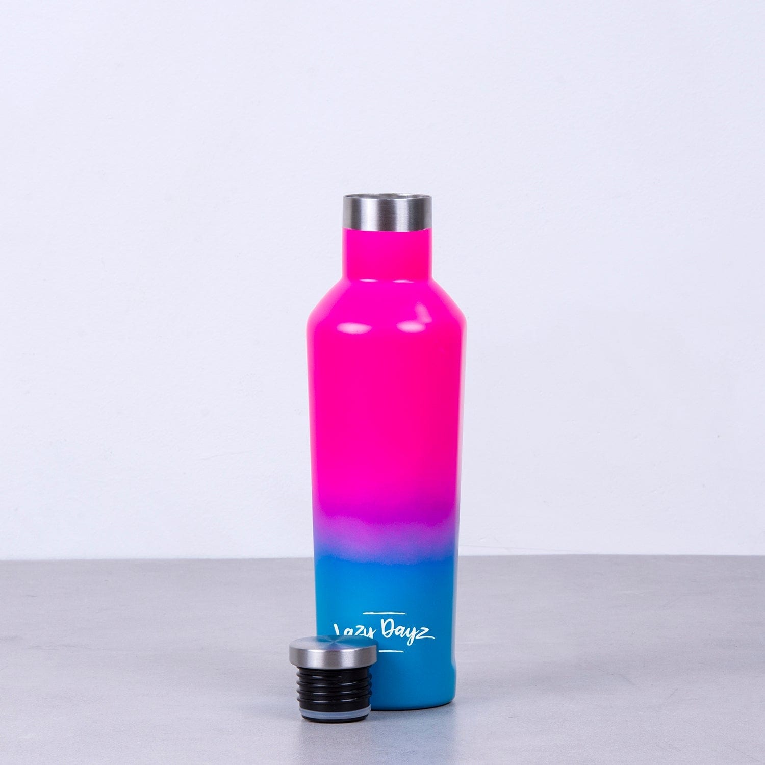 Lazy Dayz Hydration Lazy Dayz Spartan Drink Bottle 480ml - Pink Blue Ombre