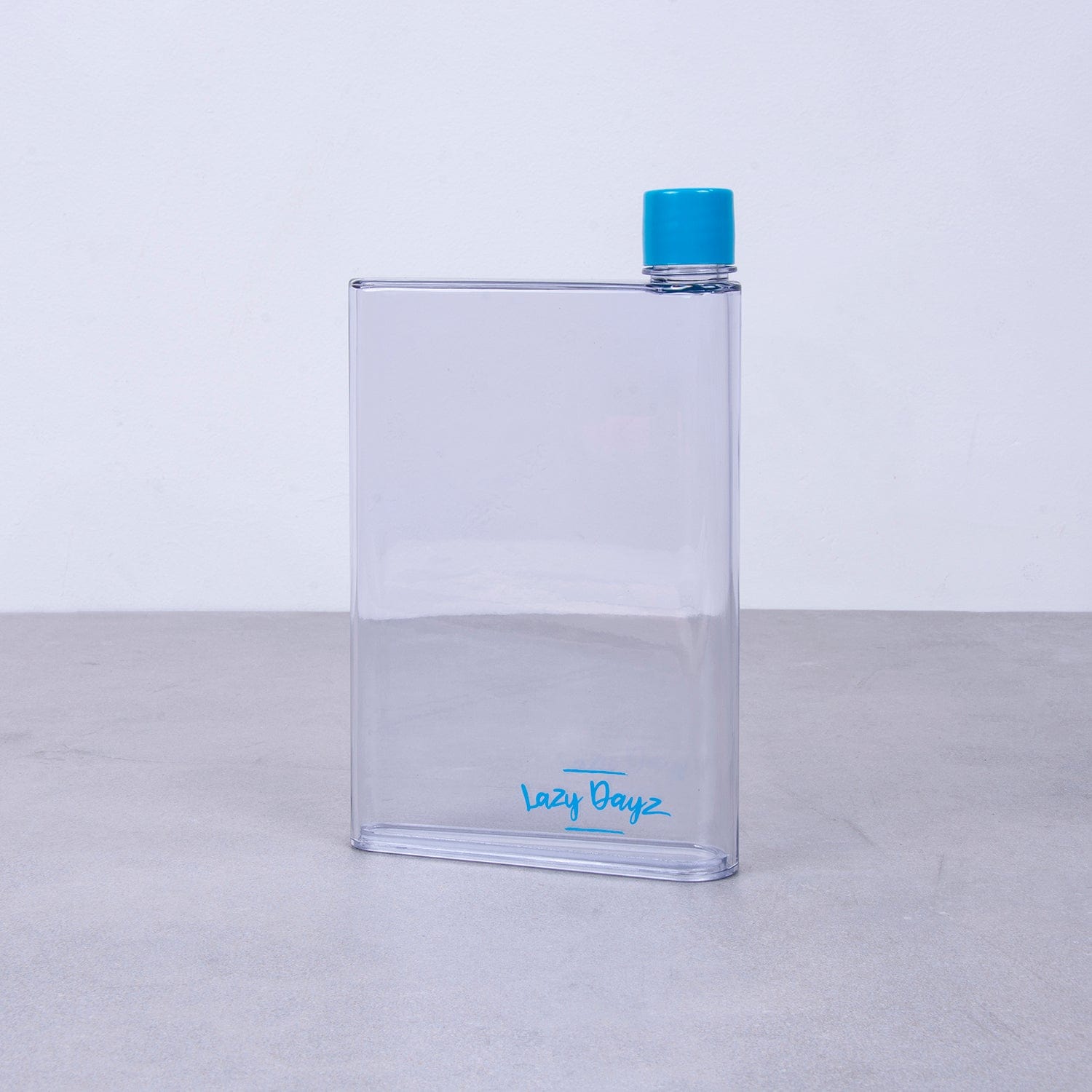 Lazy Dayz Hydration Lazy Dayz Flat Bottle 380ml - Blue