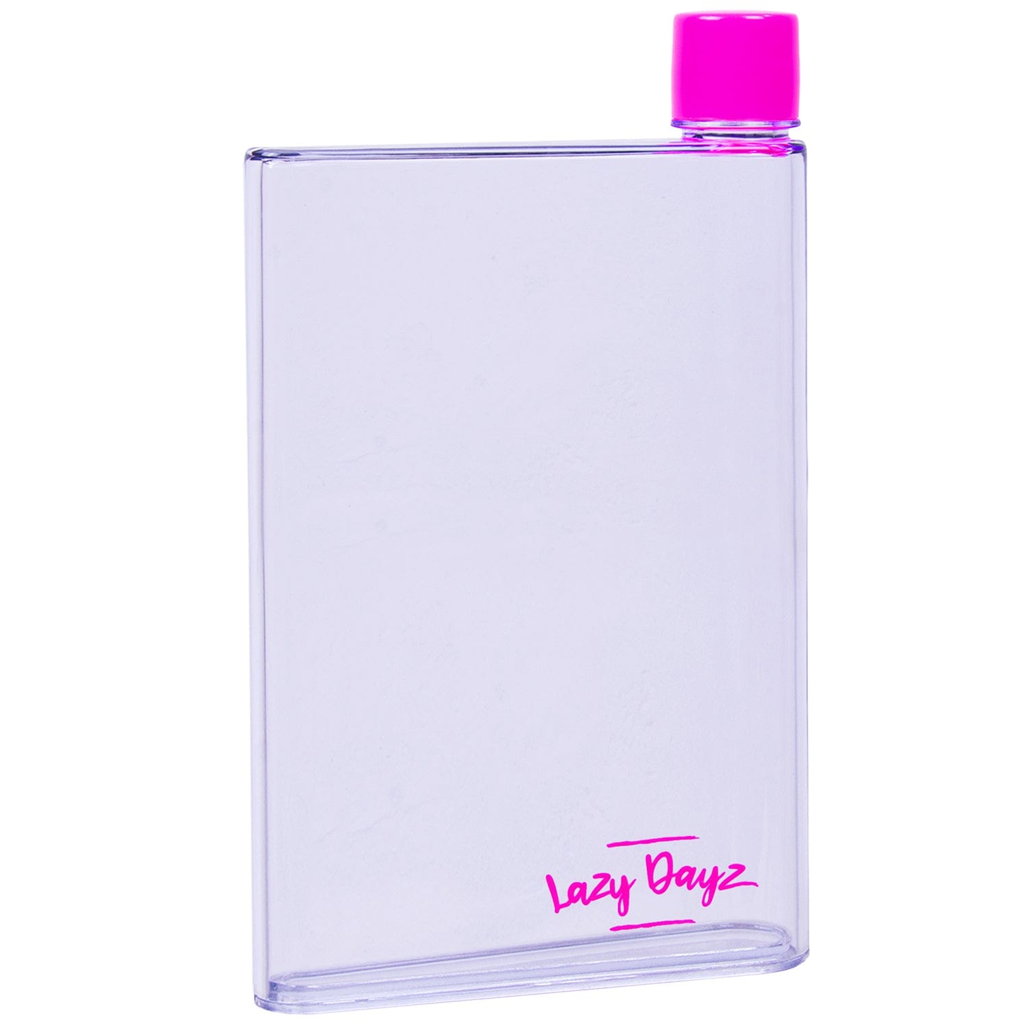 Lazy Dayz Hydration Lazy Dayz Flat Bottle 380ml - Pink