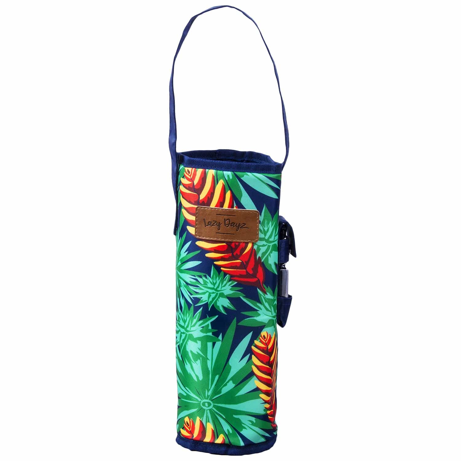 Lazy Dayz Picnic Lazy Dayz Insulated Wine Bottle Tote - Mossman