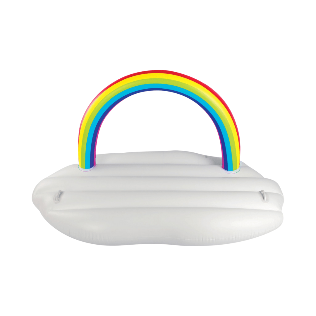 Lazy Dayz Beach and Summer Lazy Dayz Inflatable Rainbow Cloud Float 185cm