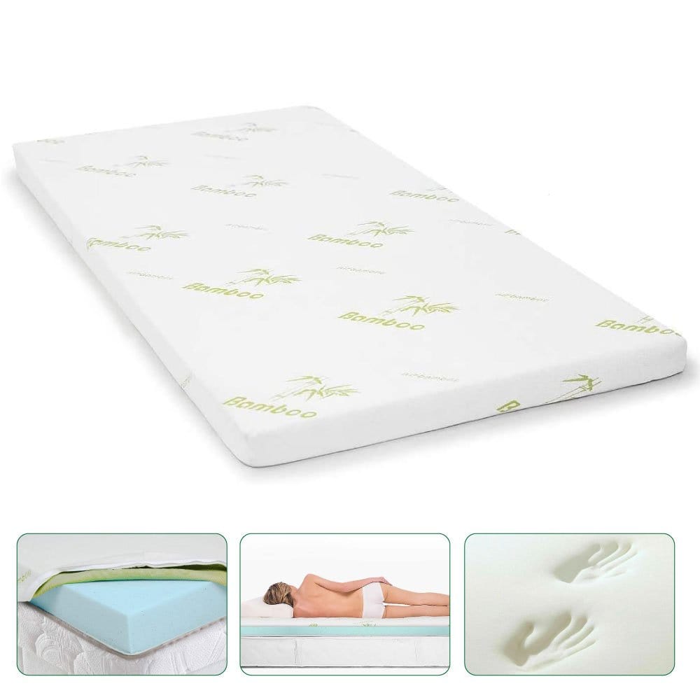 Bamboo foam outlet mattress topper