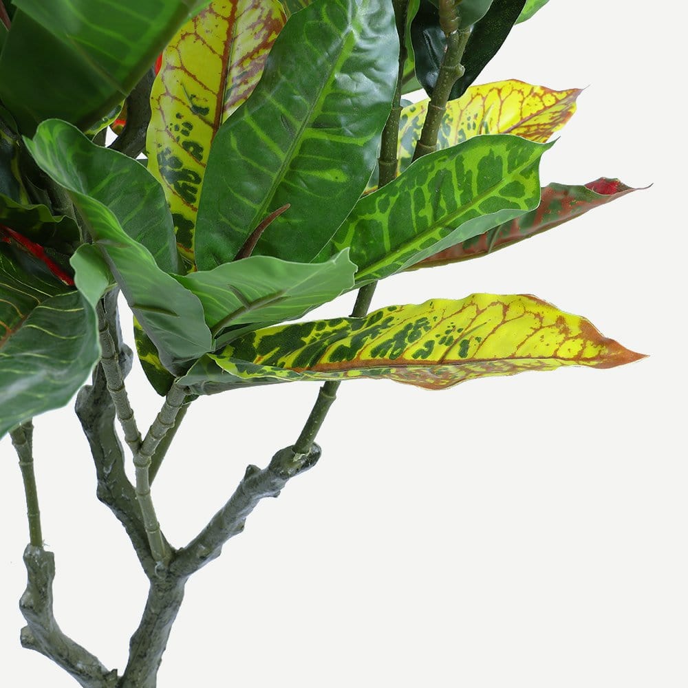 Living Today Artificial Flora 125cm Codiaeum - Artificial Plant, Home Decor Flora