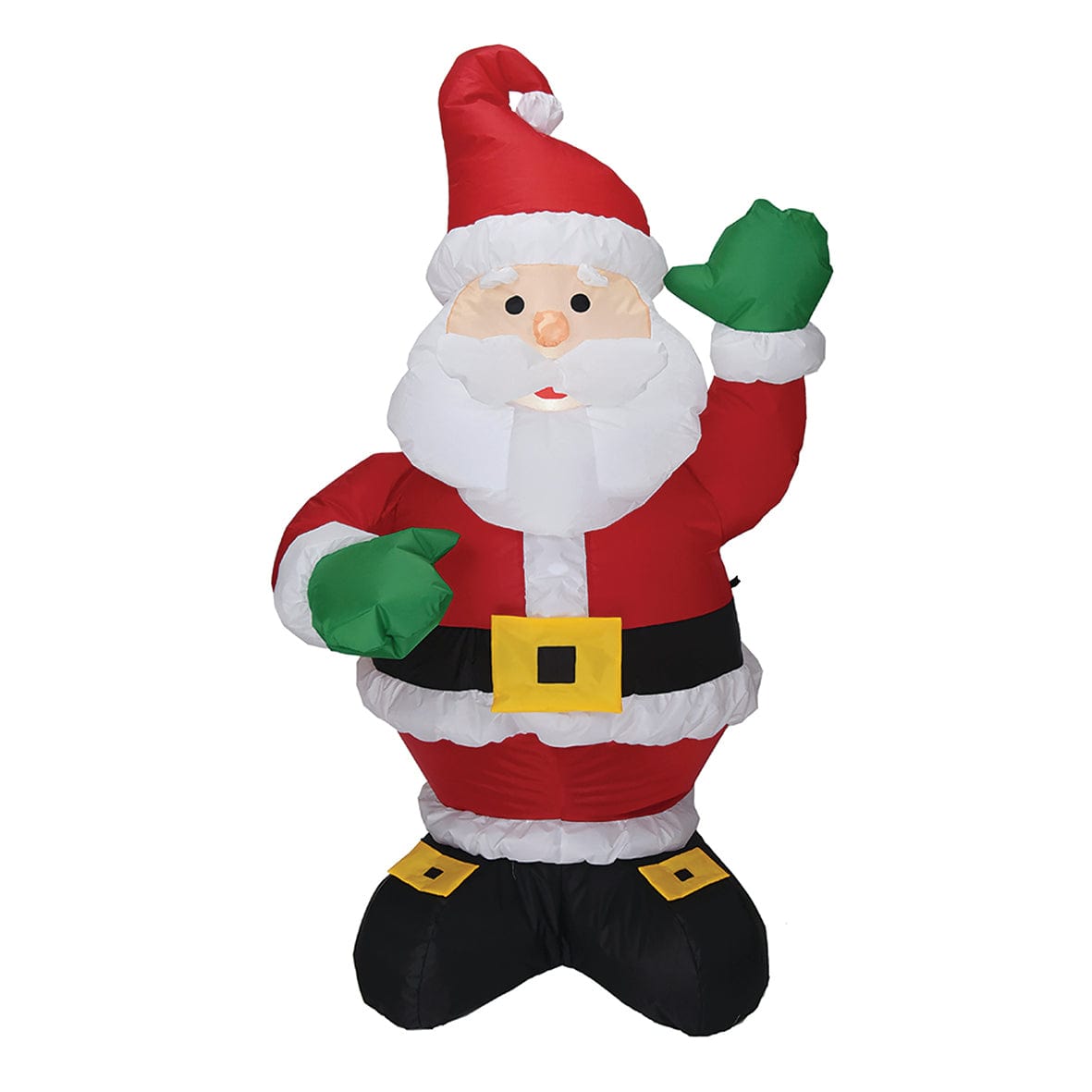 Living Today Inflatable Party Decorations Inflatable LED Standing Santa Claus Christmas Decoration 120 CM