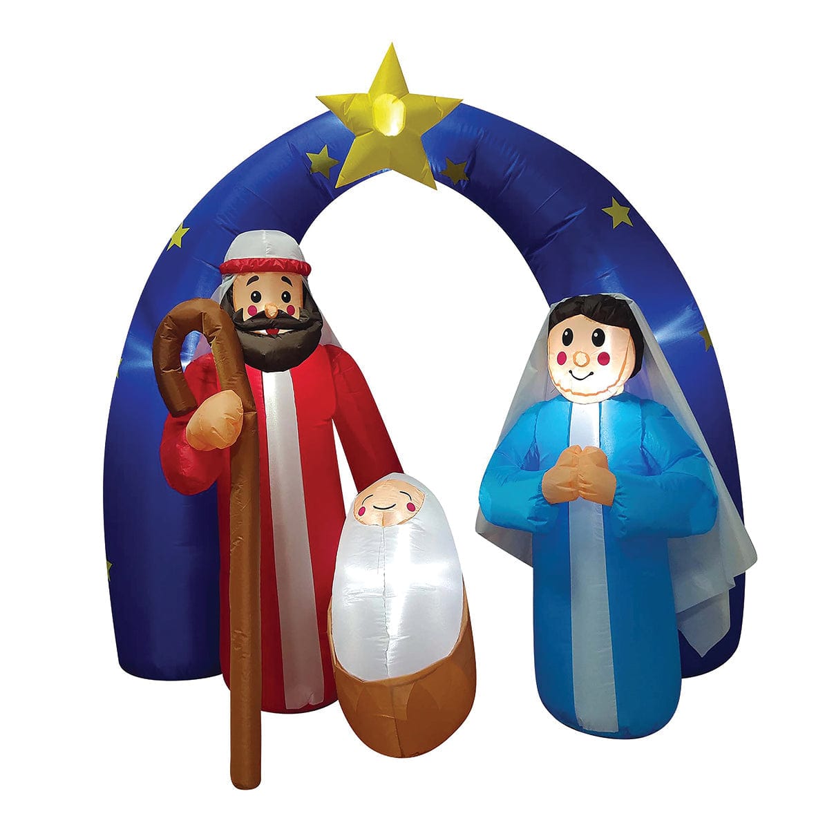 Living Today Inflatable Party Decorations Christmas Inflatable Nativity Sence 180CM