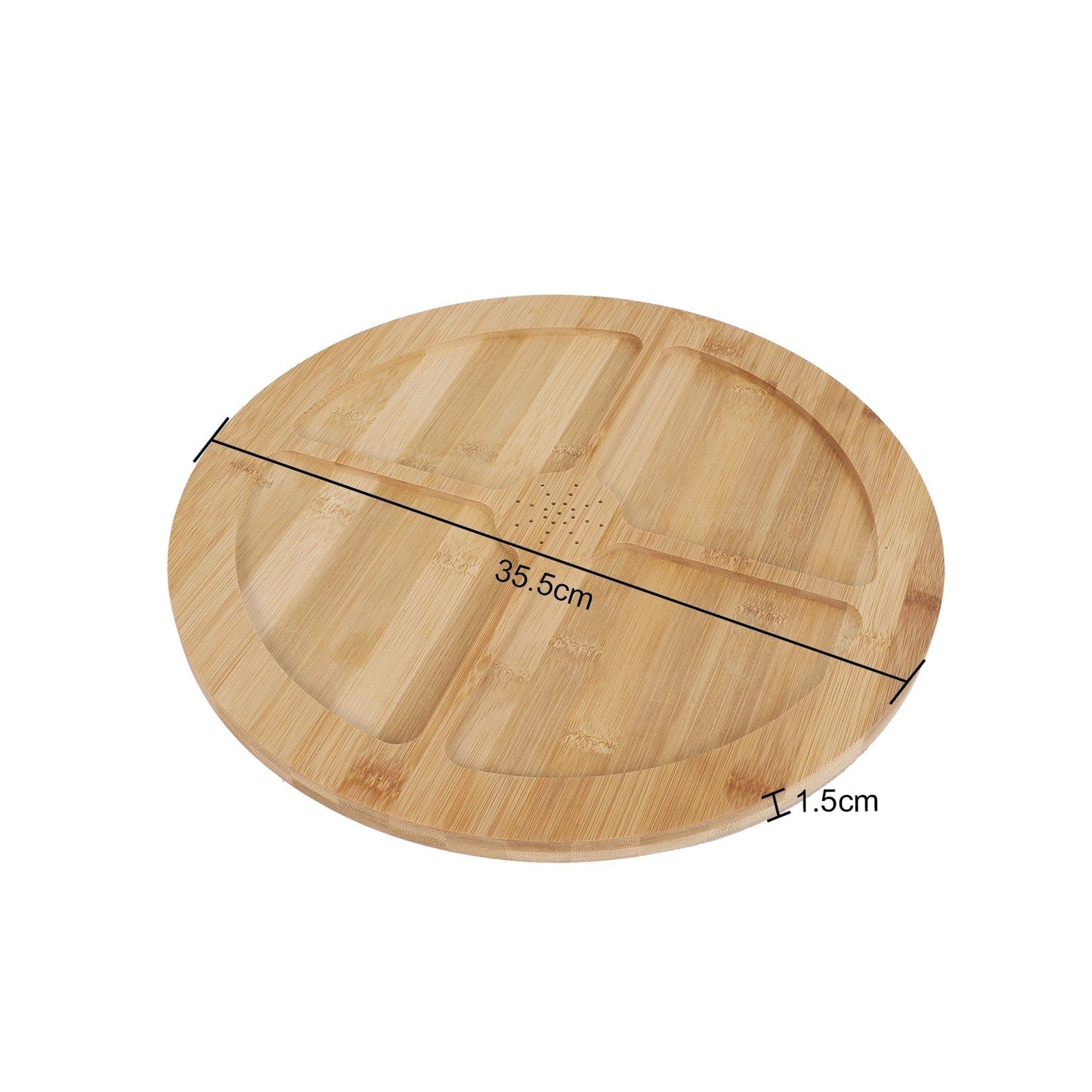 Living Today Bamboo Bamboo Lazy Susan Turntable