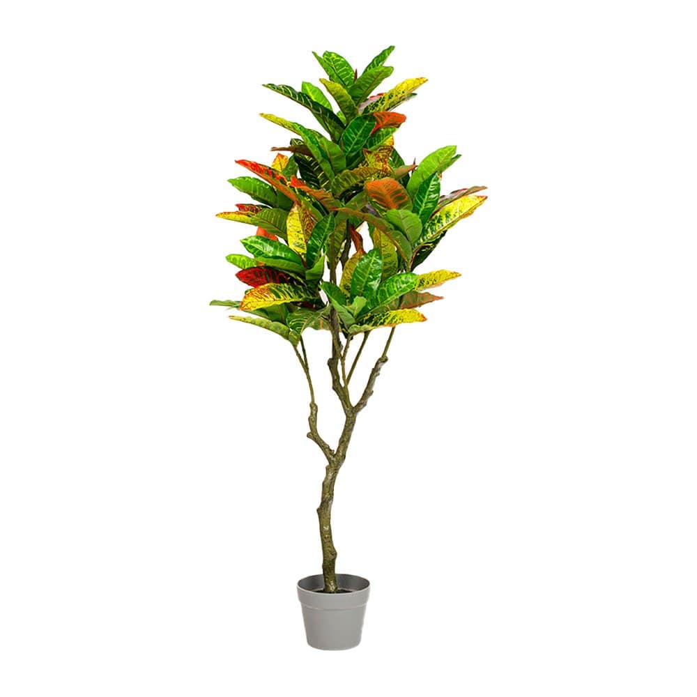 Living Today Artificial Flora 125cm Codiaeum - Artificial Plant, Home Decor Flora