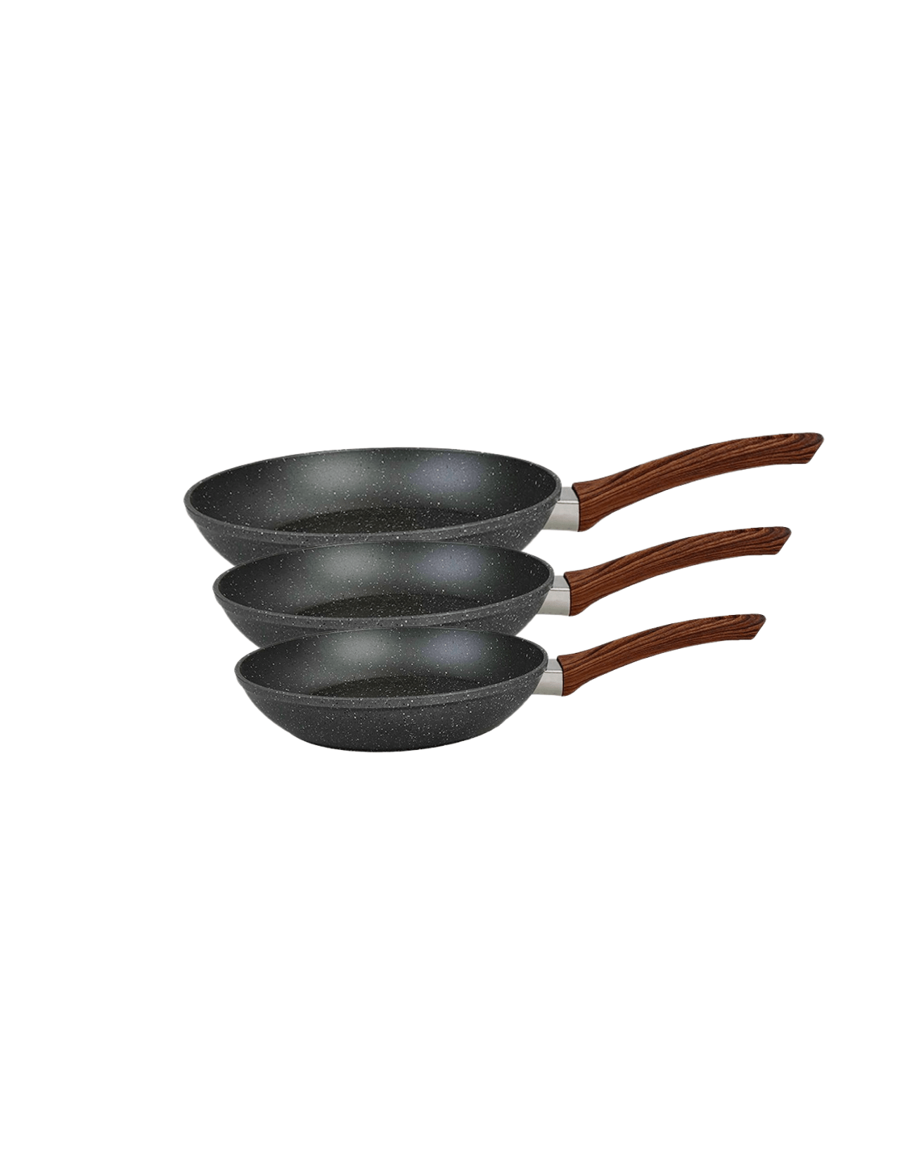 Clevinger Skillets & Frying Pans Clevinger Non-Stick Frying Pan Set 24/28/32cm Triple Pack