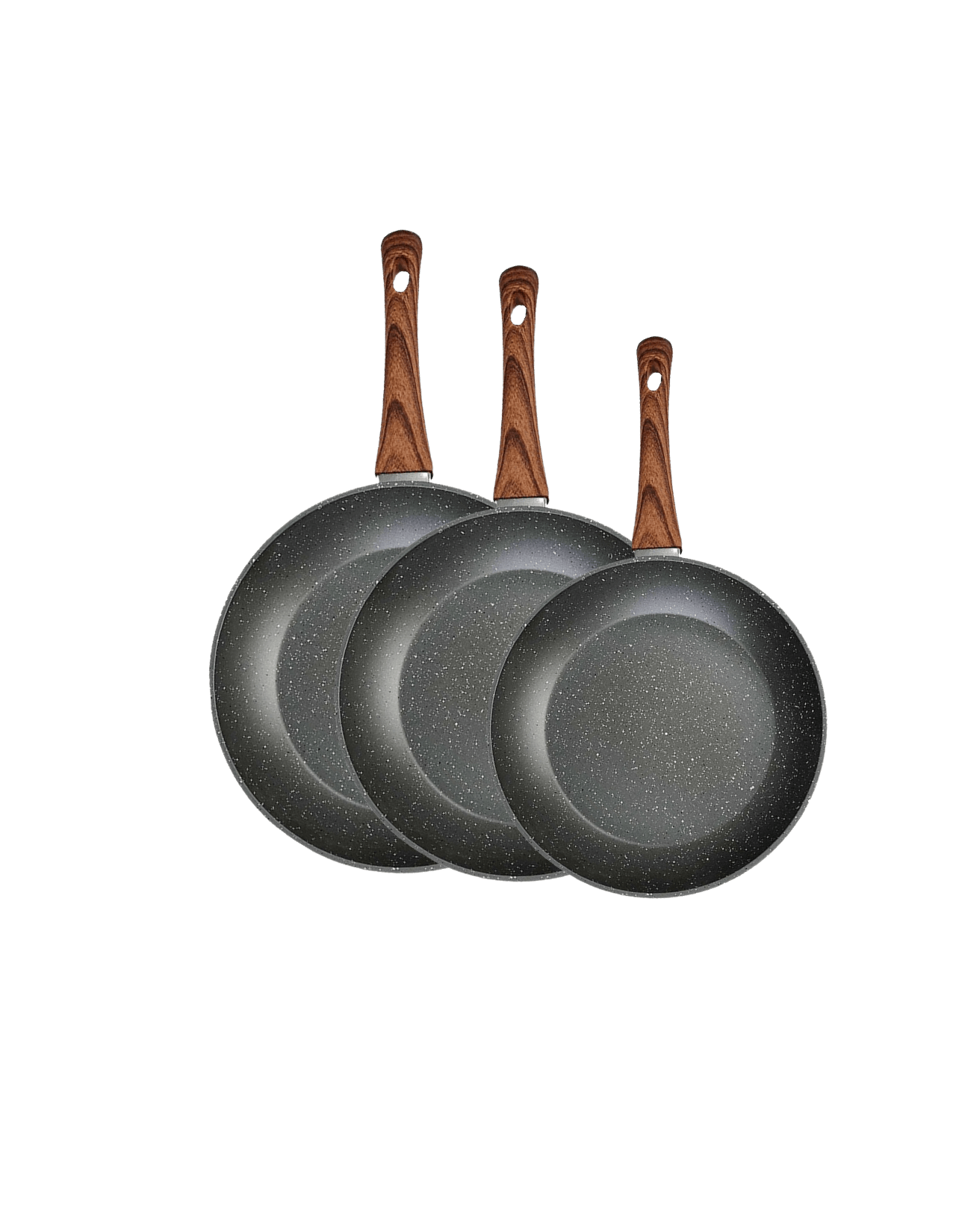 Clevinger Skillets & Frying Pans Clevinger Non-Stick Frying Pan Set 24/28/32cm Triple Pack